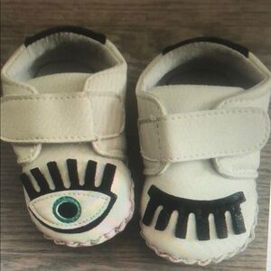 Baby evil eye shoes